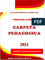 CAPTETA PEDAGÓGICA Educacion Fisica 2024