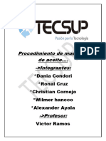 Procedimiento de Muestreo de Aceite Dania