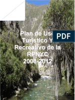 Plan de Uso Plan de Uso Turístico Y Turístico Y Recreativo de La Recreativo de La RPNYC RPNYC 2008-2012