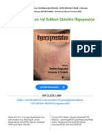 (PDF Download) Hyperpigmentation 1st Edition Dimitris Rigopoulos Fulll Chapter