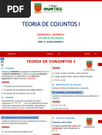 2U - 1S - ARITMETICA - 5to SEC - Teoria de Conjuntos I