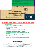 Chapter 11 Human Eye and Colourful World