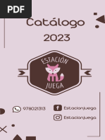 Catálogo Estación Juega 2023