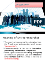 Entrepreneurship