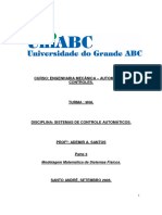 3 - Modelagem Sistemas Físicos