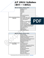 RRB ALP 2024 CBT-1 and CBT-2 Complete Syllabus