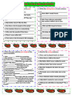 Past Simple - Te Be & Regular Verbs