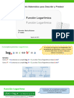 Función Logaritmo 3º Medio