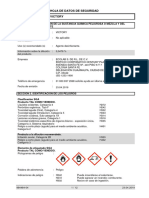 Victory - Hoja de Seguridad