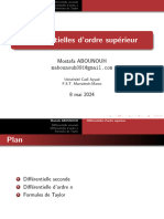 Differentielle Ordre Sup Slides