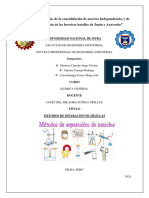 Informe 03 Quimica General