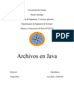 Archivos en Java