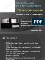 Making SMaL Big: SMaL Camera Technologies