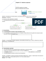 Chapitre 12 - Solutions Aqueuses - 2nde - LGM