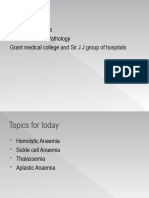 H 5. Hemolytic Anemia