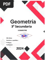 Modulo de Geometria Ii Bim 3ero Sec.