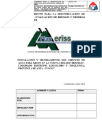 Procedimiento para La Identificación de Peligros