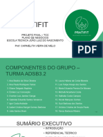 Apresentação Plano de Negócio - Pratifit