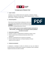 EXAMEN FINAL Redacción de Textos