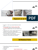 Gypsum As An Interior Finish