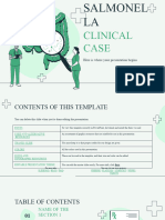 Salmonella Clinical Case by Slidesgo