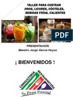 Costos de Buffet y Bebidas