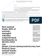 MC 30 Funds - Top Performing Mutual Funds Schemes - Moneycontrol