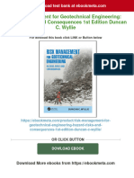 Get Risk Management For Geotechnical Engineering: Hazard, Risks and Consequences 1st Edition Duncan C. Wyllie Free All Chapters