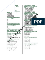 Islamic Studies Mcqs