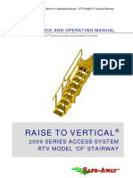 Safe-Away 2009 Series RTV CF Service & Operating Manual