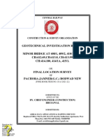 Geotech Report Minorbridge 4 Pachora-Jamnersection