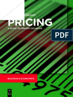 Silkoset R. Pricing. A Guide To Pricing Decisions 2023