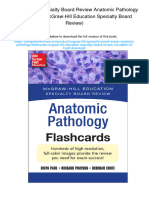 McGraw-Hill Specialty Board Review Anatomic Pathology Flashcards (McGraw-Hill Education Specialty Board Review) - ISBN 0071796886, 978-0071796880