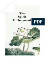 L Esprit de Jugement - Watchman Nee