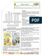 Artigo e Numeral - Cruzadinha + Simulado