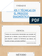 Métodos y Técnicas Del Proceso Psicodiagnóstico