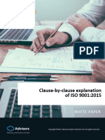 Clause by Clause Explanation of ISO 9001 2015 En