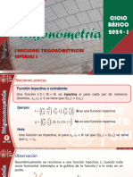 BASICO 2024 - I - Sesión 13 Funciones Trigonométricas Inversas I