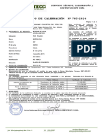 Cert. 785 INNOVAMIX - CAUDALIMETRO - PLANTA DE CONCRETO - ILO