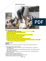 Poultry Production Notes