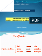 Aula 5 - Trigonometria Parte 1 e 2