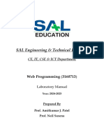 Manual of Web Programming