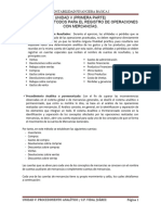 Procedimiento Analitico Contabilidad