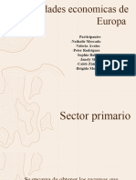 Actividades Economicas de Europa-1