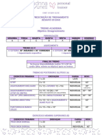 Protocolo de Treino Emagrecimento (Academia) N