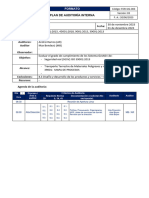 Plan de Auditoría Interna Trinorma + 39 2023