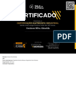 Certificado Eletricista Industrial