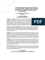 Texto Propuesto Segundo Debate Al Código Electoral V2