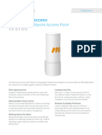 Mimosa Radisys A5 Datasheet DS 2023 12