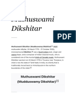 Muthuswami Dikshitar - Wikipedia